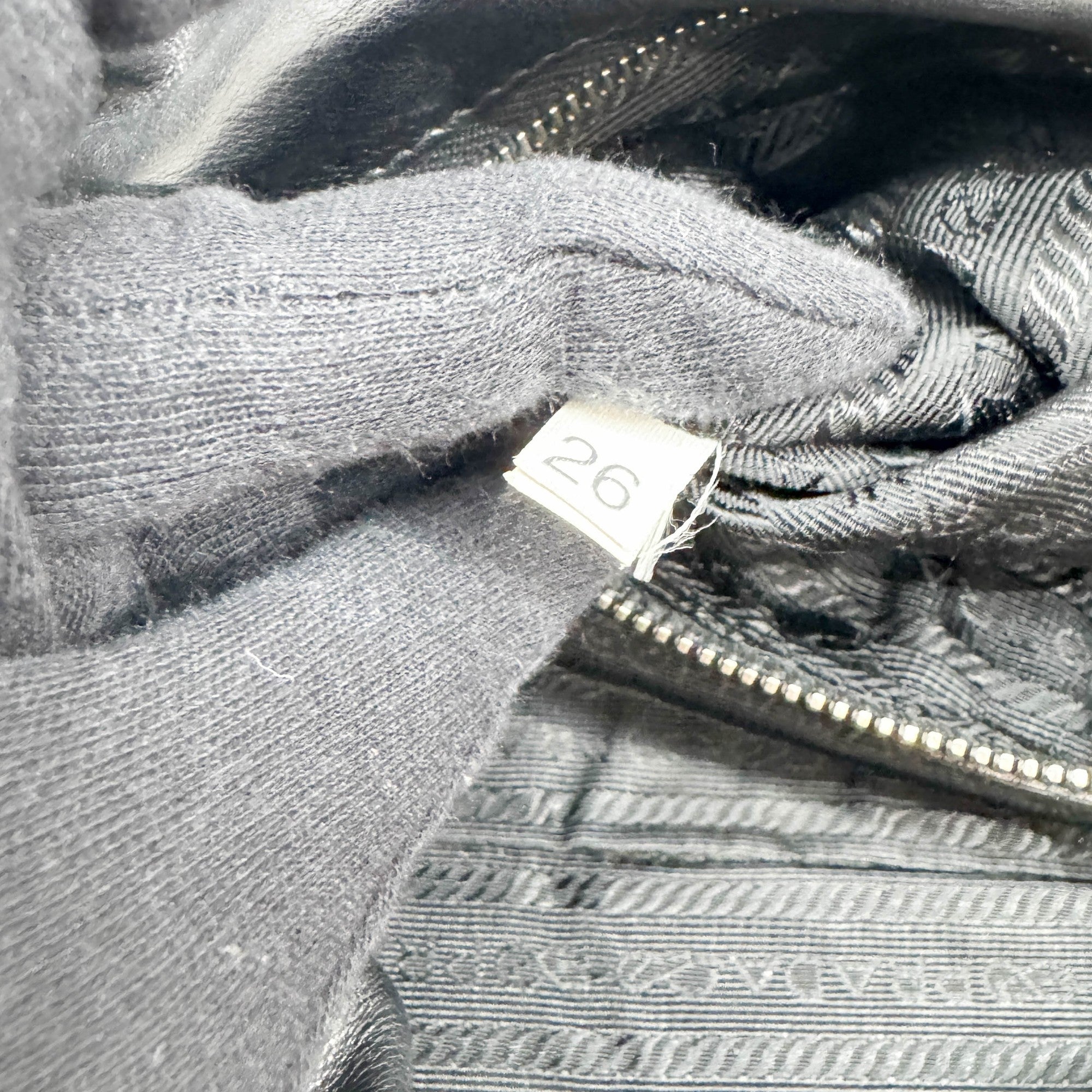 Black Nylon Shoulder Bag