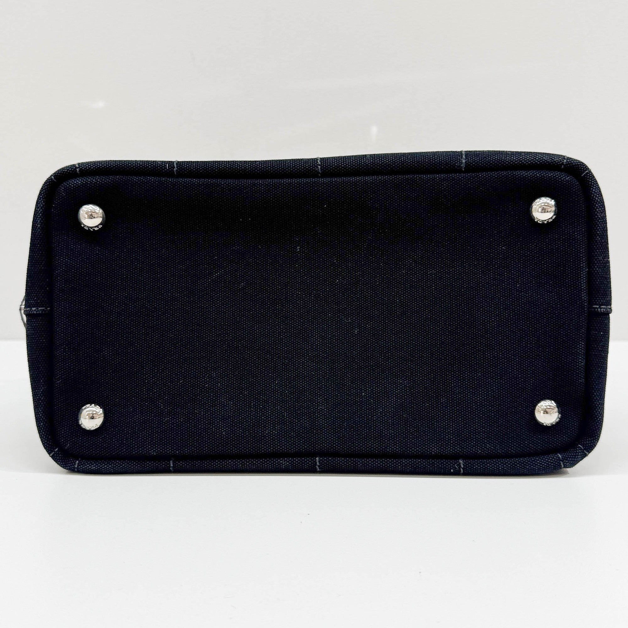 Sequin Fringe Black Canvas Two Way Bag