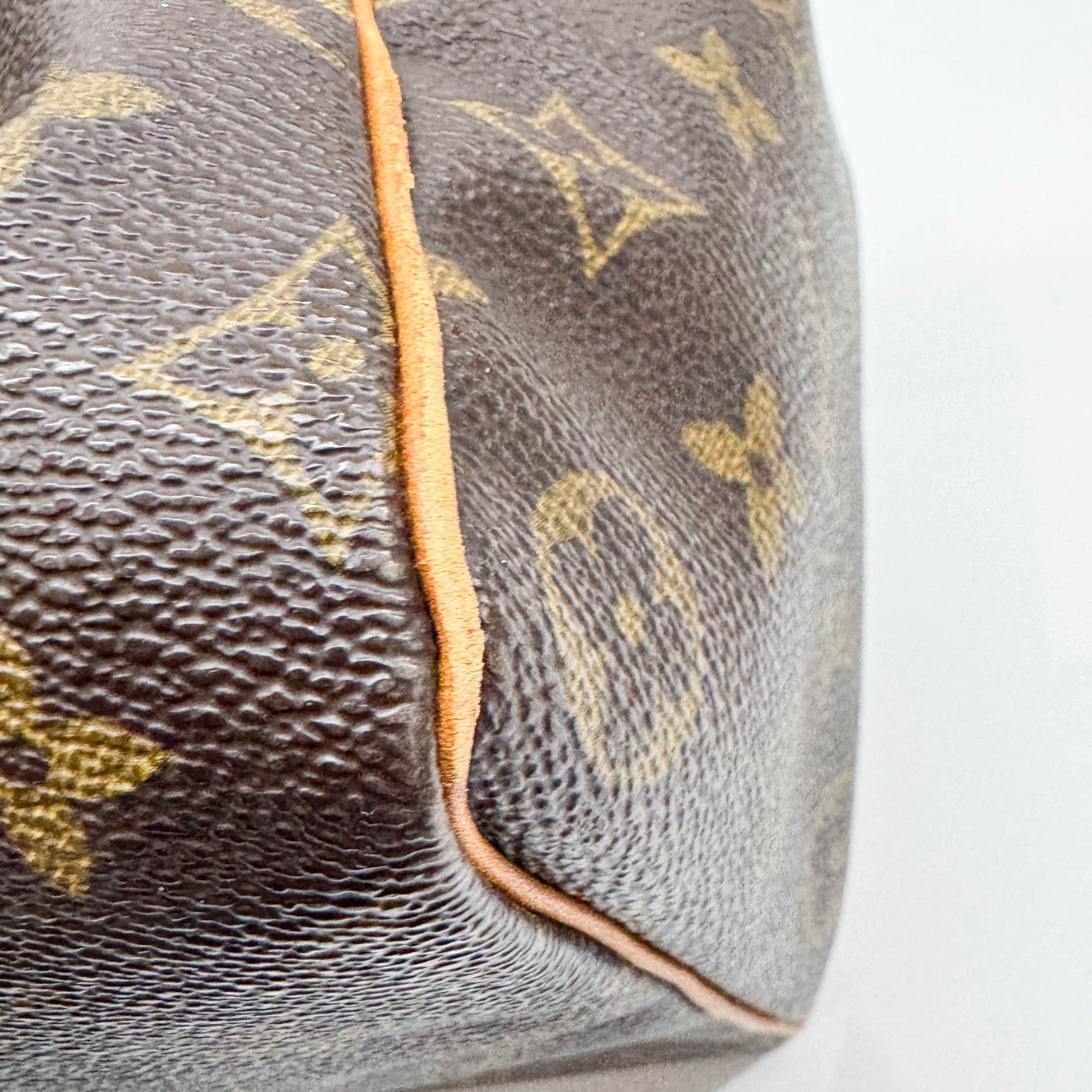 Speedy 40 Brown Monogram Canvas Hand Bag