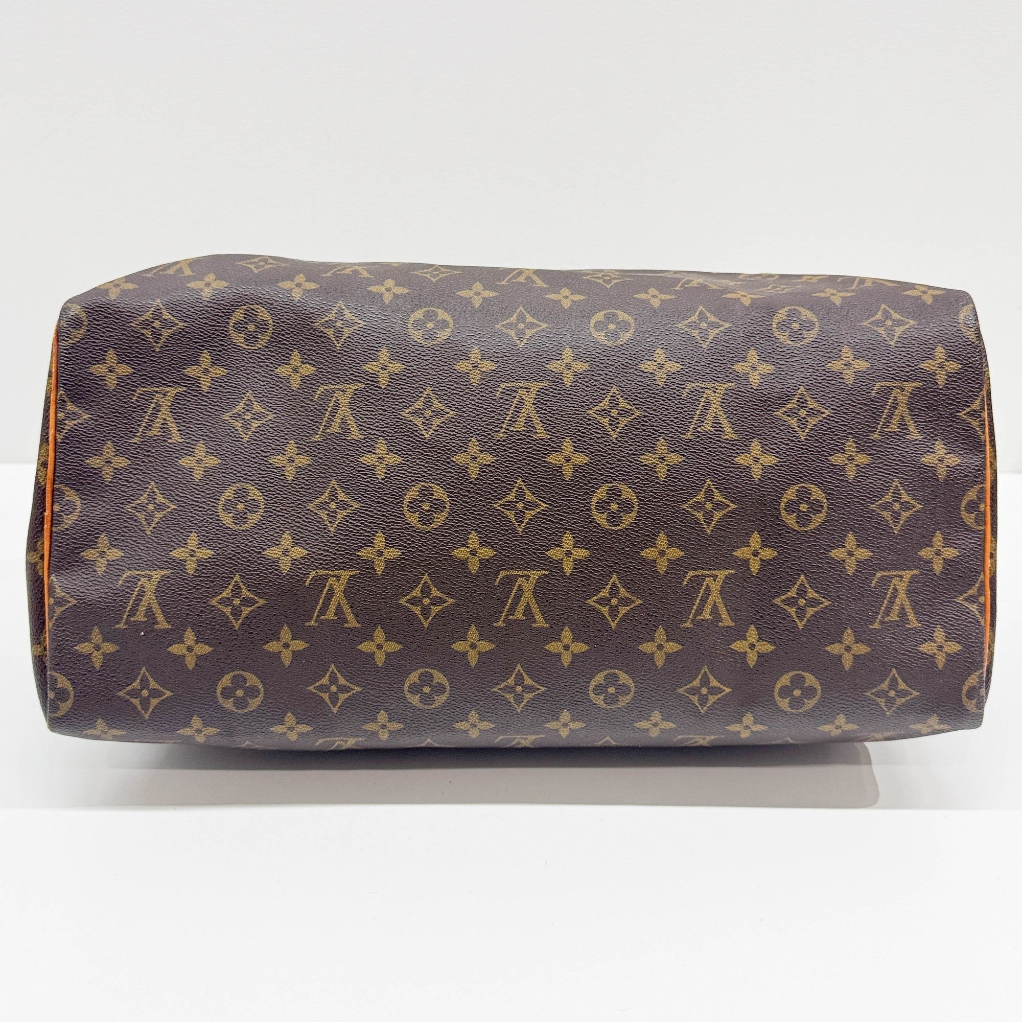 Speedy 40 Brown Monogram Canvas Hand Bag