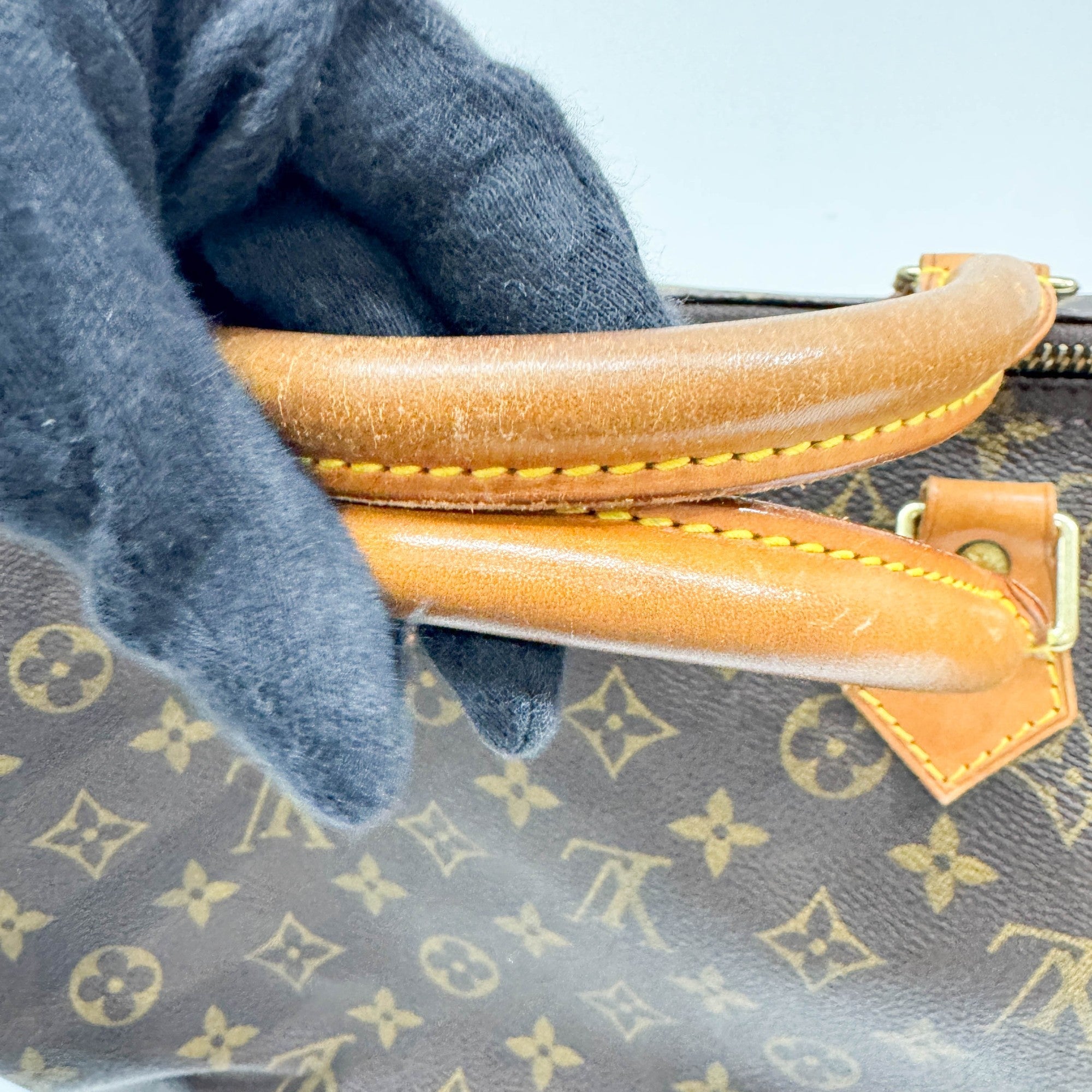 Speedy 40 Brown Monogram Canvas Hand Bag