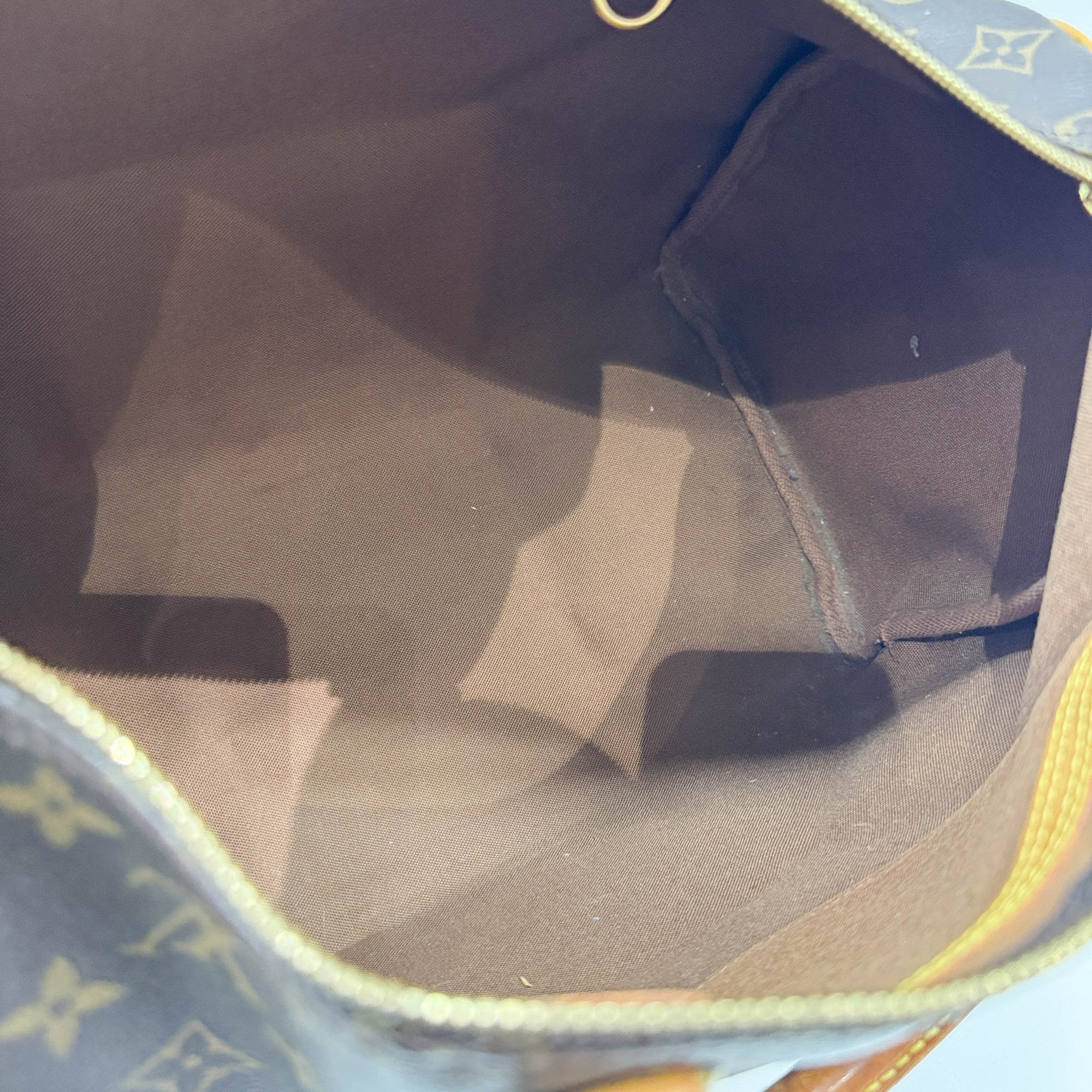 Speedy 30 Brown Monogram Leather Hand Bag