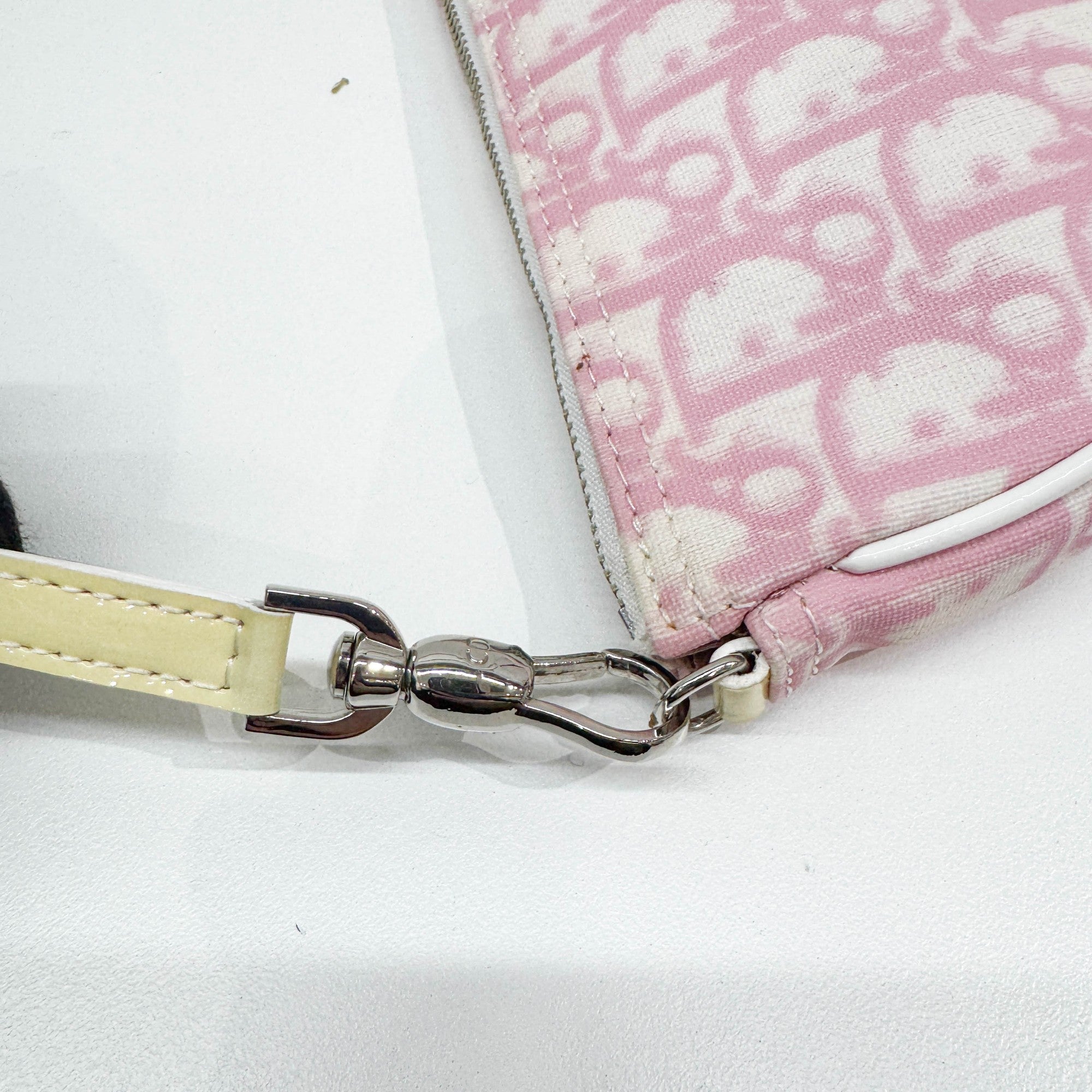 Saddle Pouch Pink Trotter Canvas Shoulder Bag