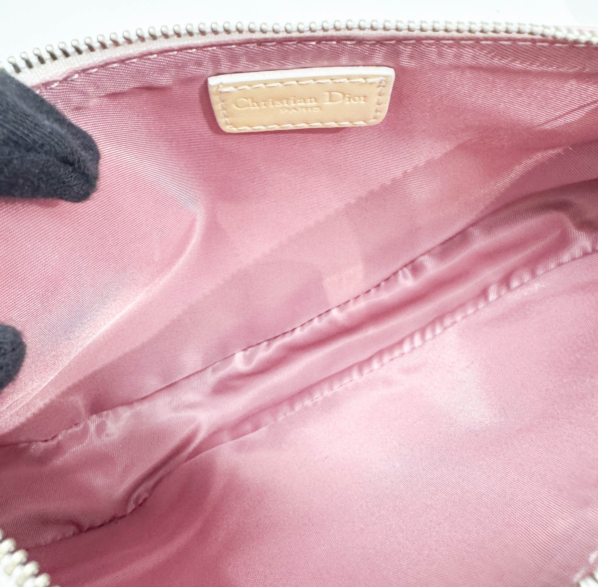 Saddle Pouch Pink Trotter Canvas Shoulder Bag