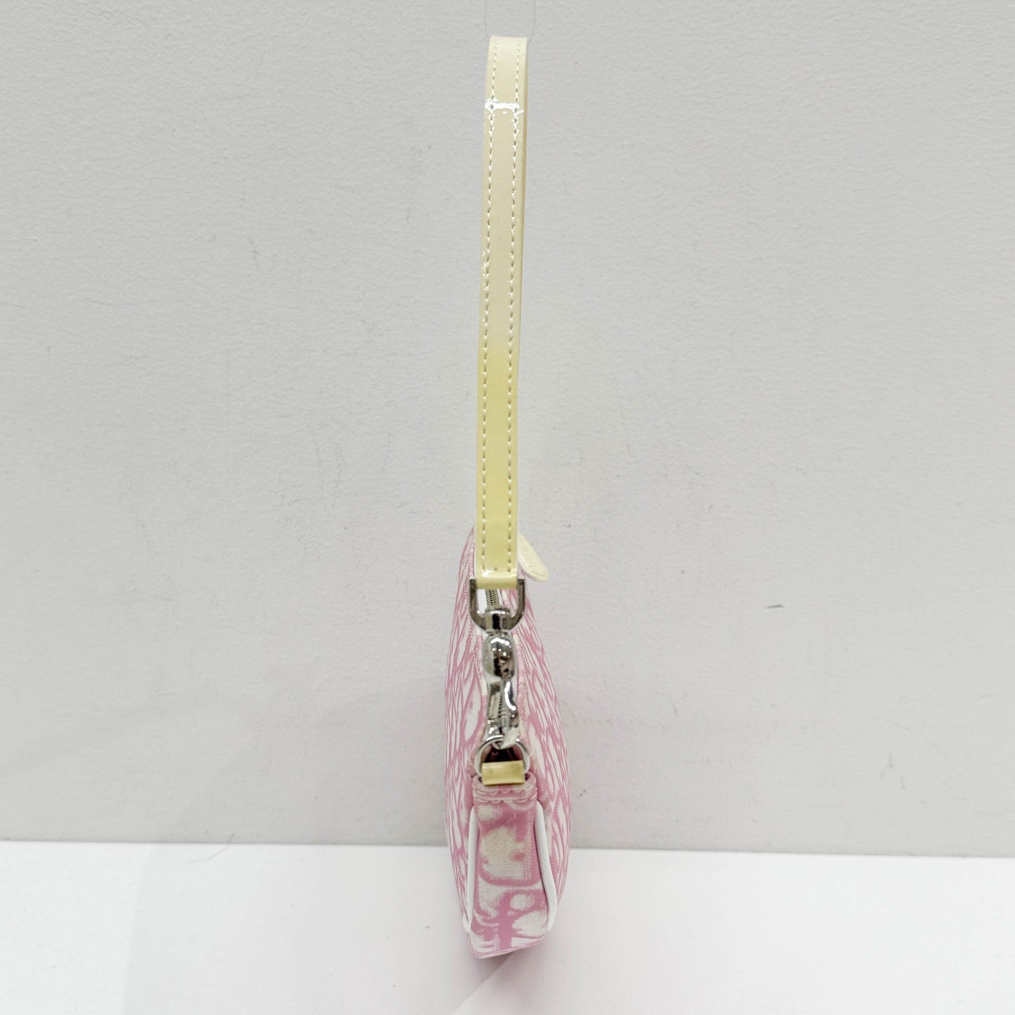 Saddle Pouch Pink Trotter Canvas Shoulder Bag