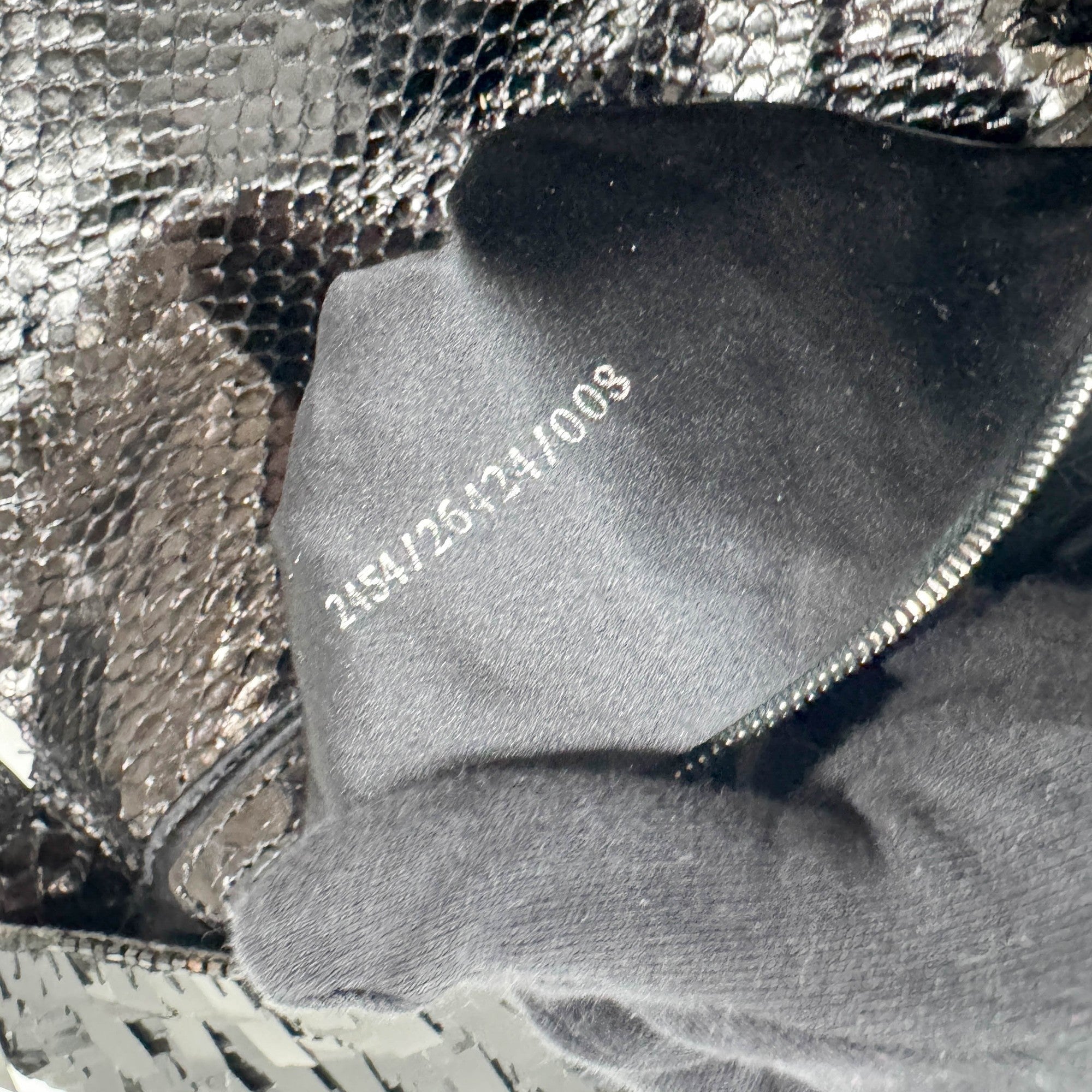 Baguette Black Sequin Shoulder Bag