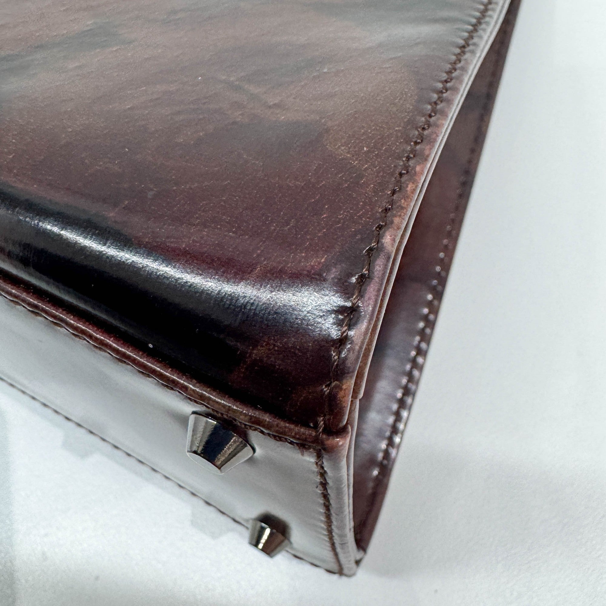 Multicolor Floral Leather Hand Bag