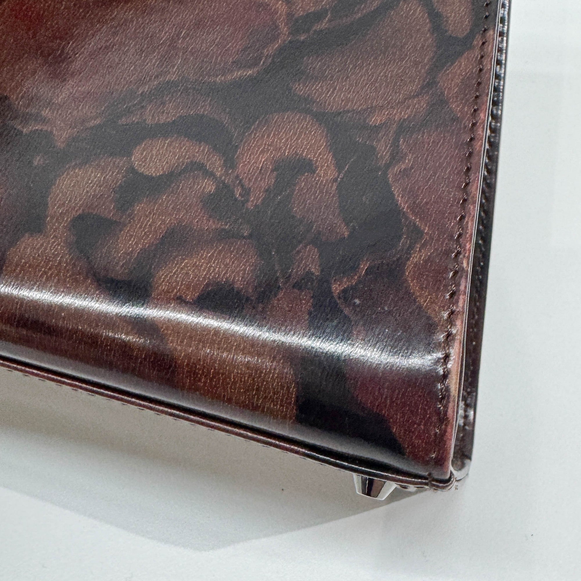 Multicolor Floral Leather Hand Bag