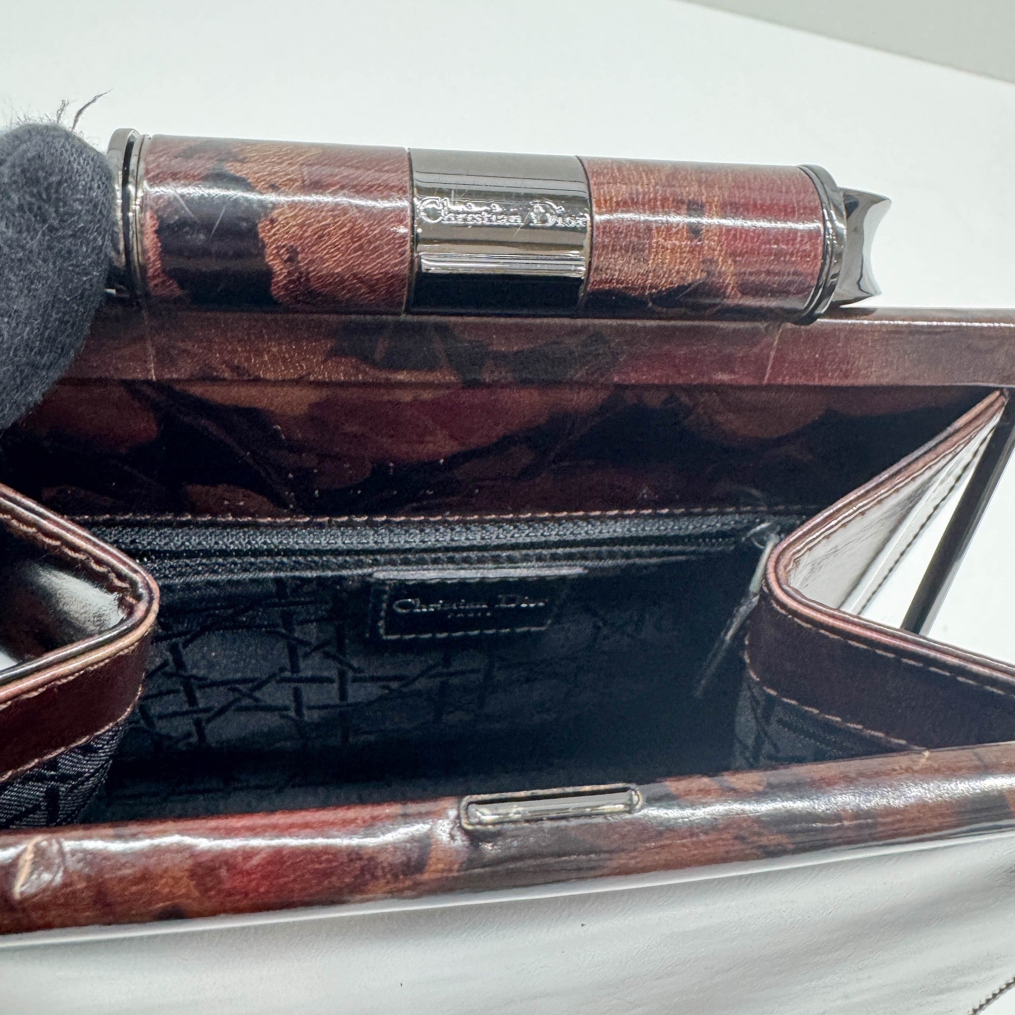 Multicolor Floral Leather Hand Bag