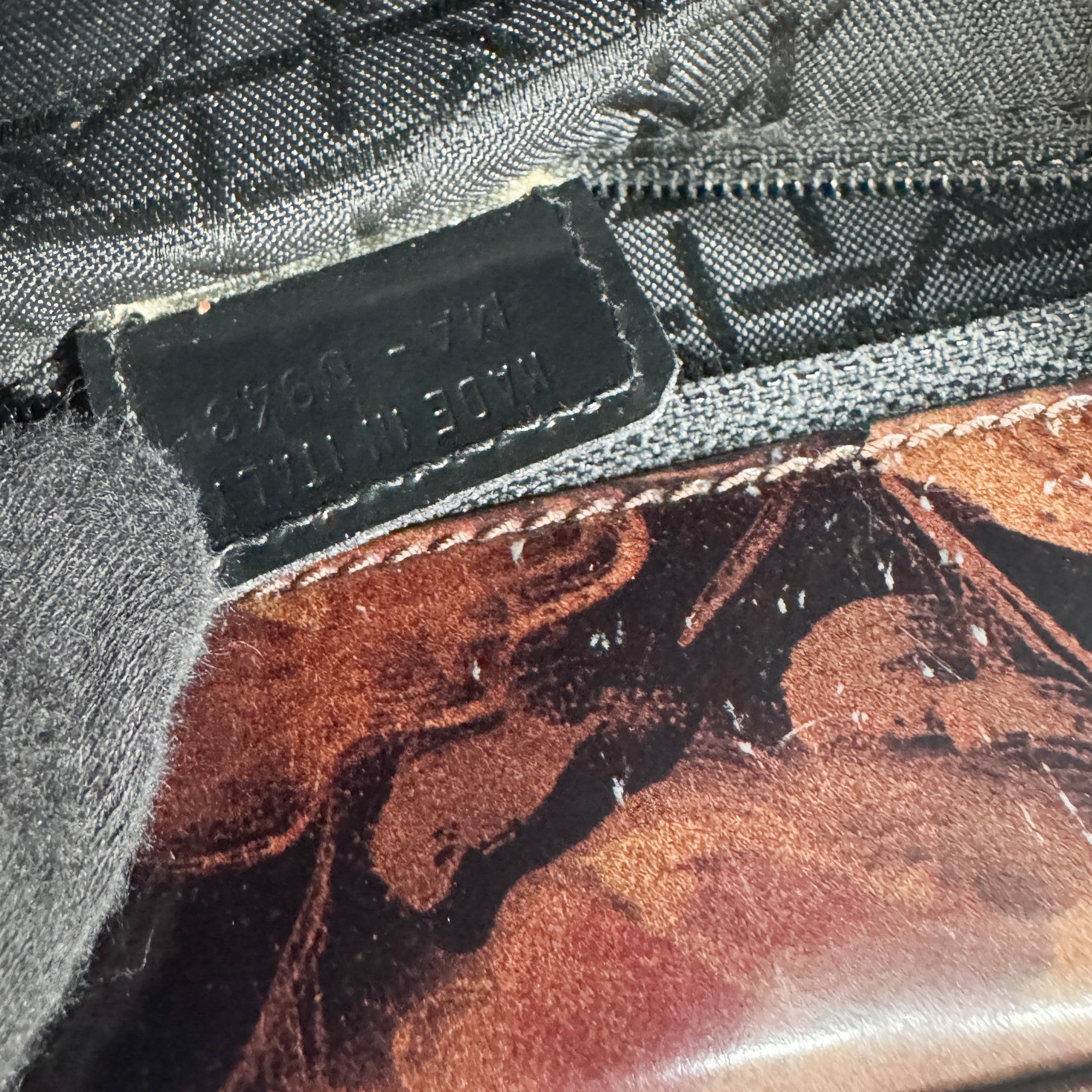 Multicolor Floral Leather Hand Bag