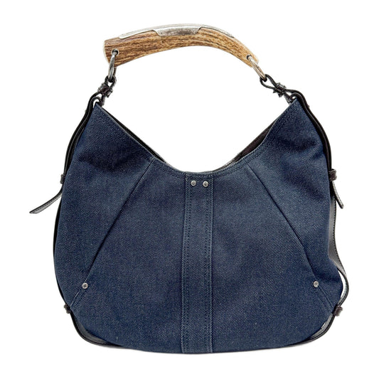 Mombasa Blue Denim Shoulder Bag