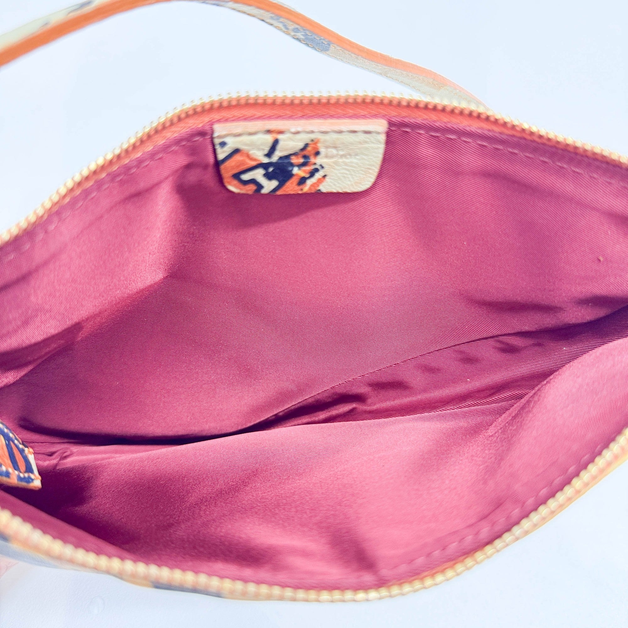 Saddle Pouch Multicolor Leather Shoulder Bag