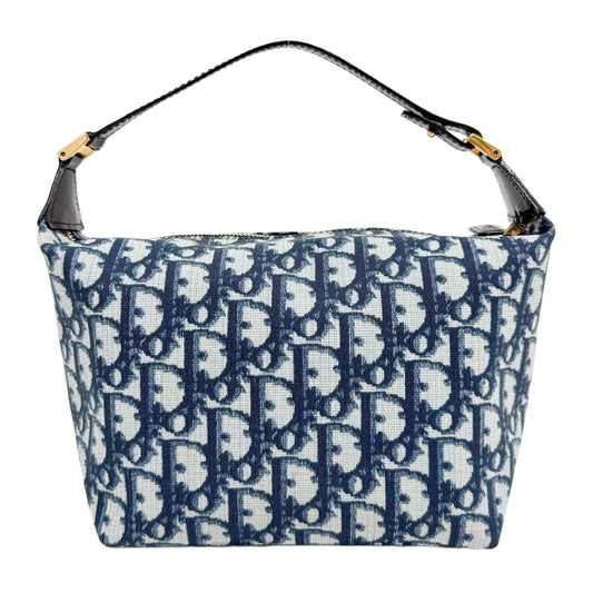 Travel Nomad Blue Trotter Canvas Hand Bag