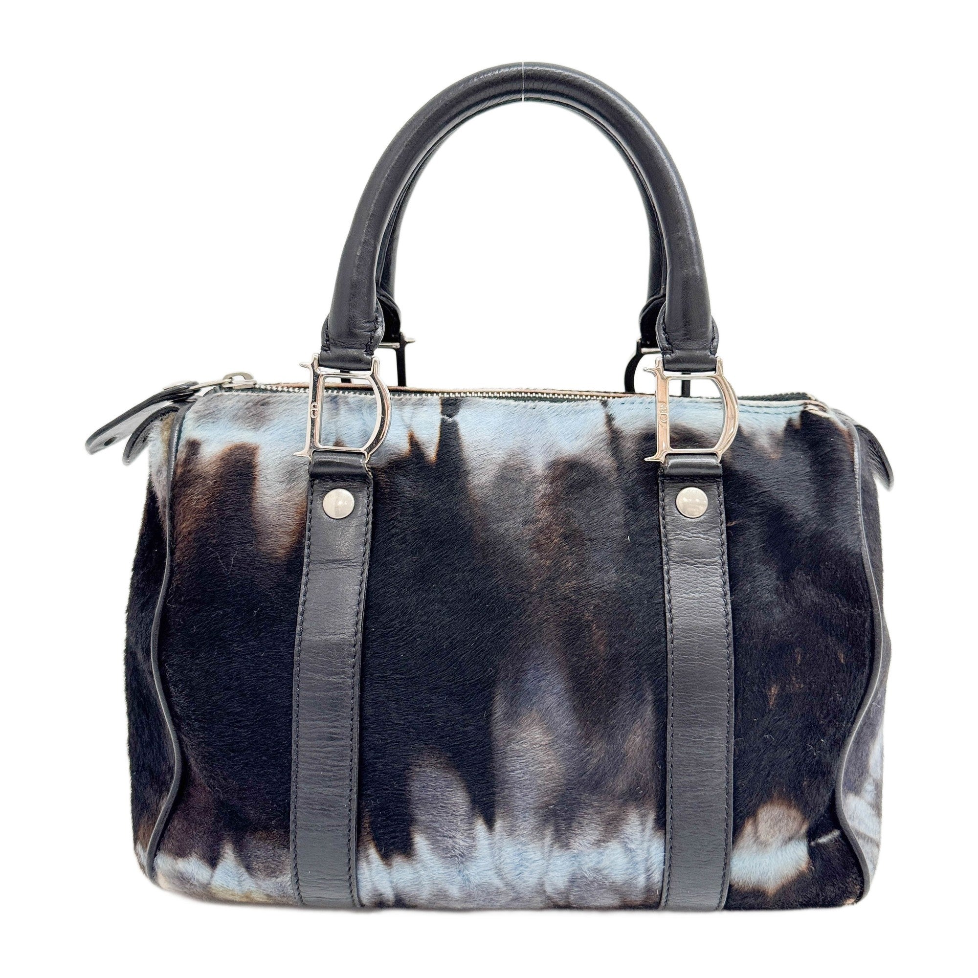 Boston Multicolor Pony Hair Hand Bag