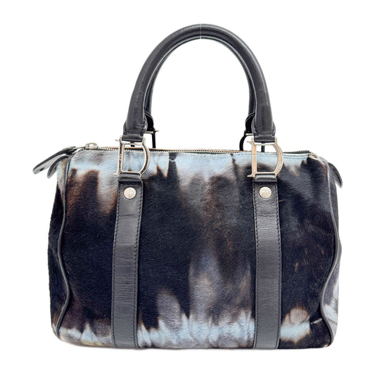 Boston Multicolor Pony Hair Hand Bag