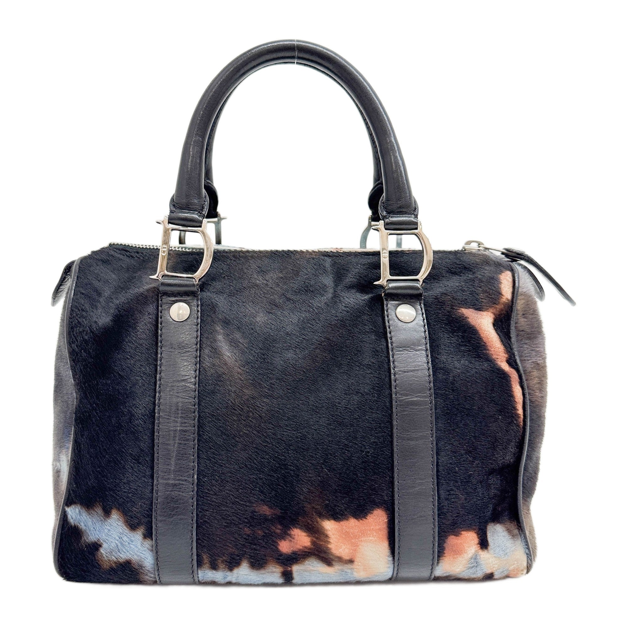 Boston Multicolor Pony Hair Hand Bag