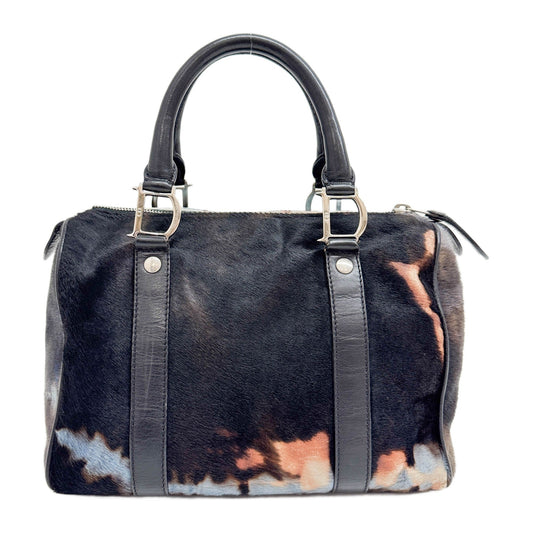 Boston Multicolor Pony Hair Hand Bag