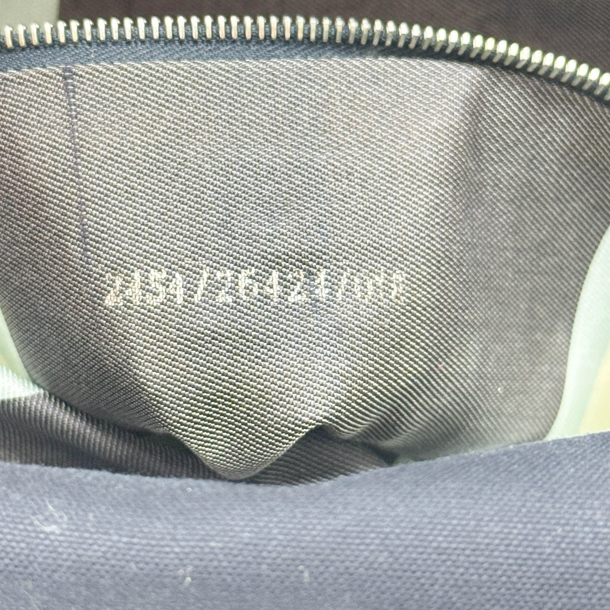 Baguette Blue Denim Shoulder Bag