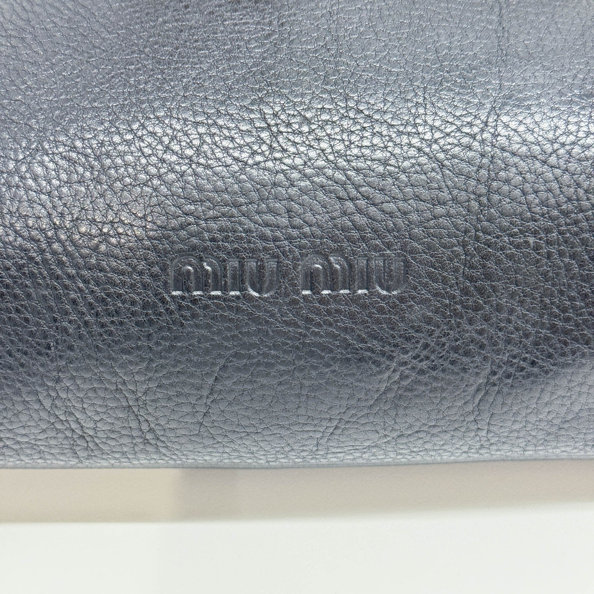 Black Leather Shoulder Bag