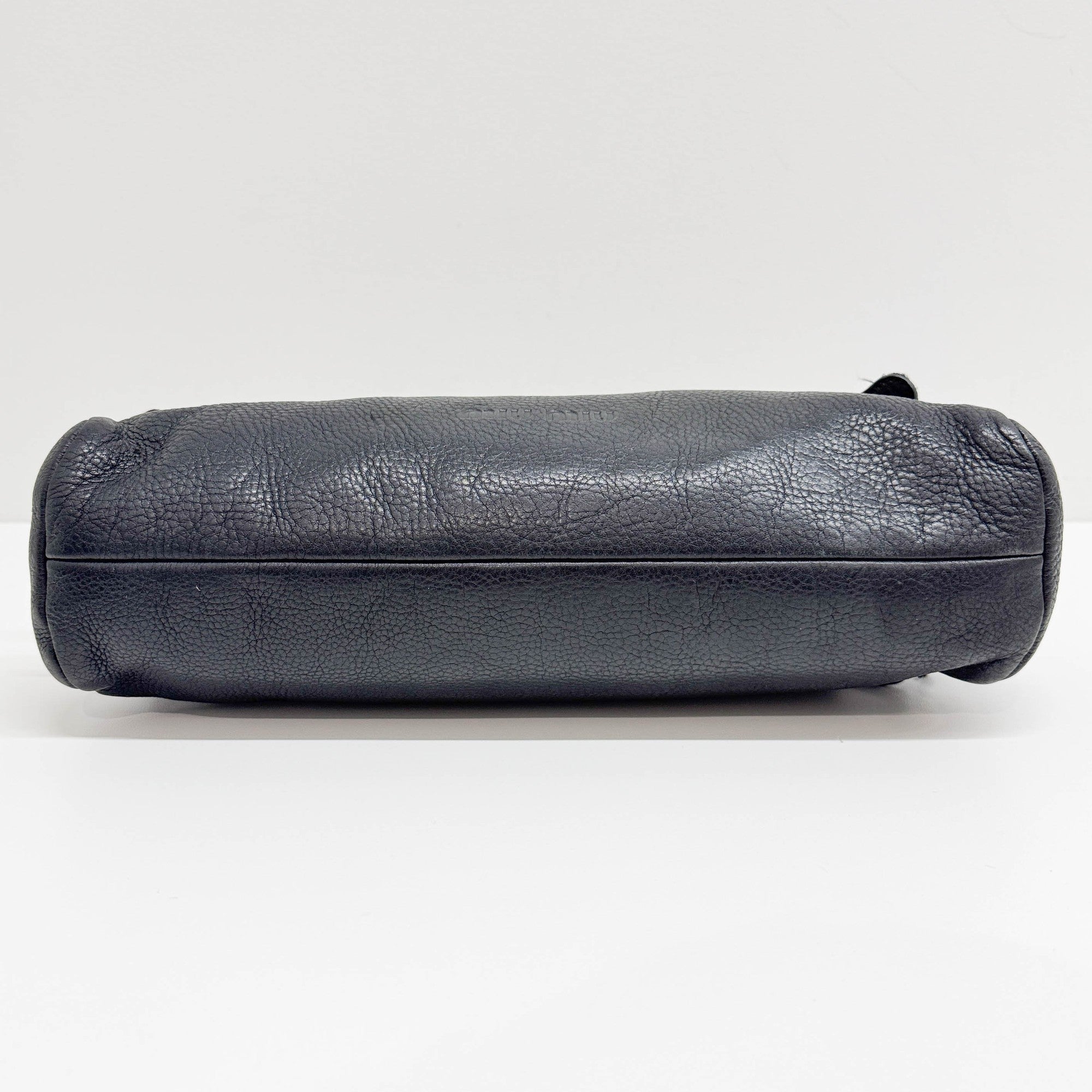 Black Leather Shoulder Bag