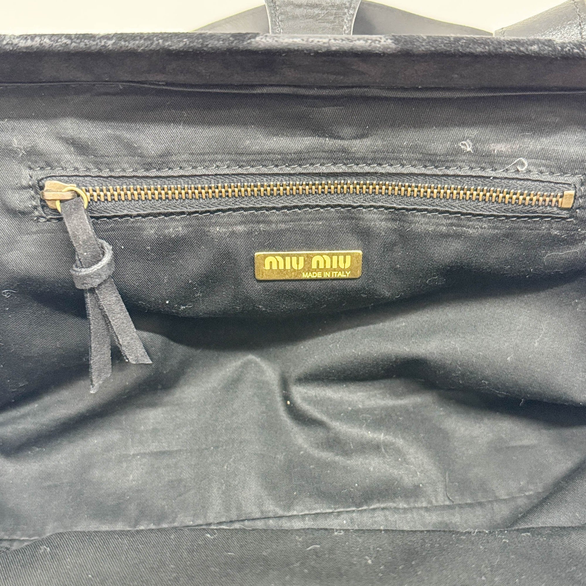 Black Suede Shoulder Bag