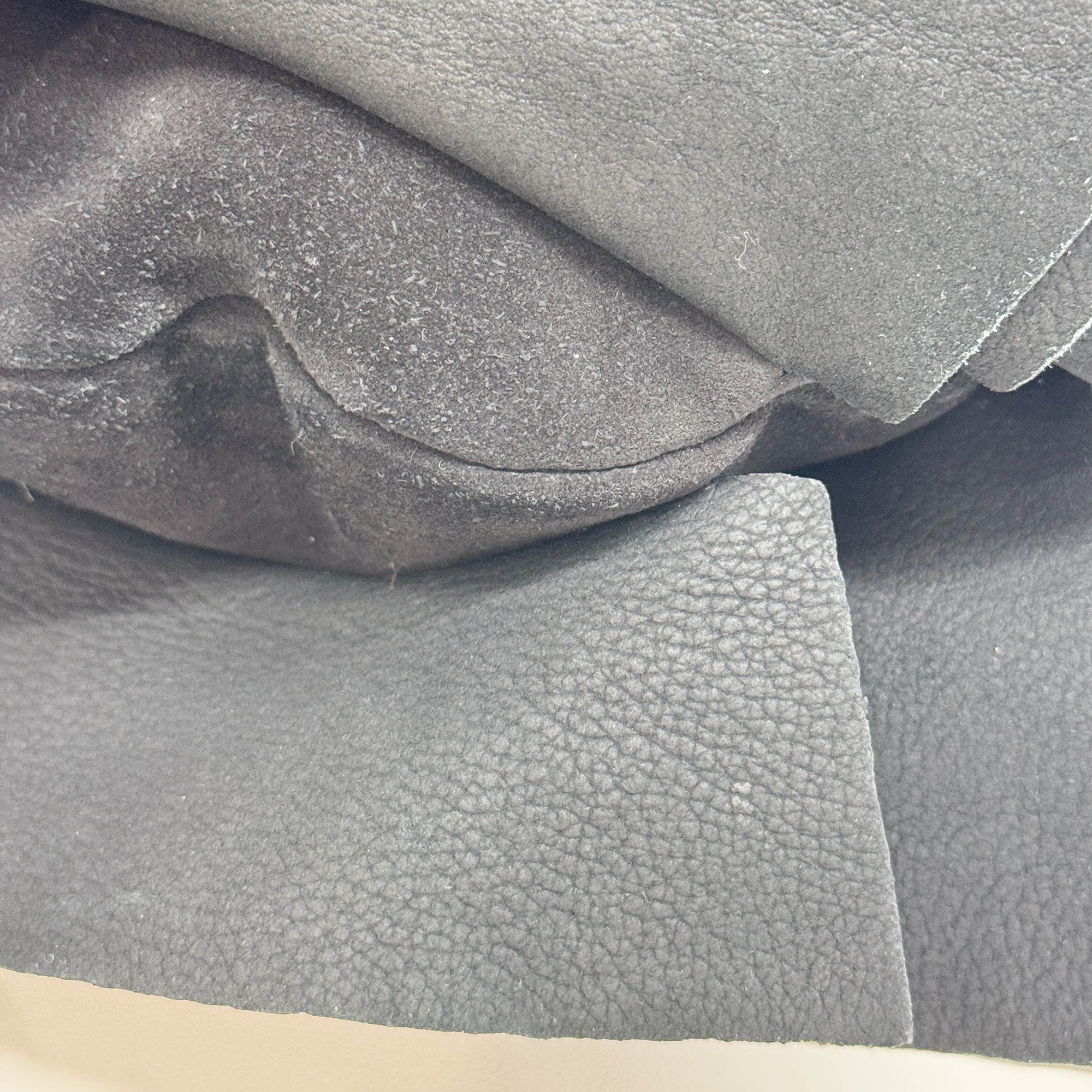 Saint Tropez Black Leather Shoulder Bag