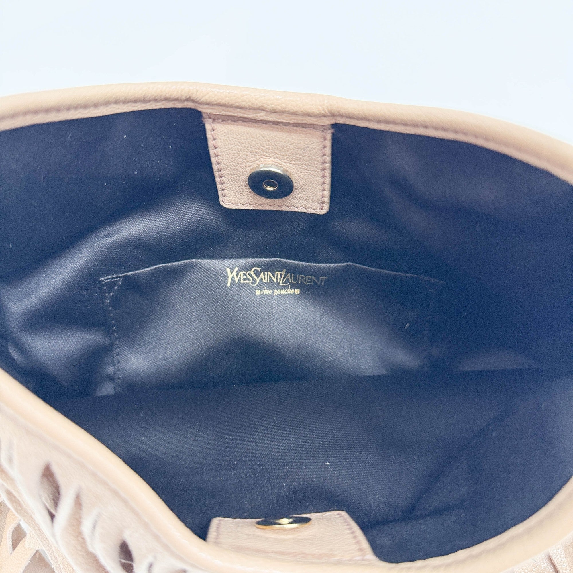 Mini La Boheme Fringe Tan Suede Shoulder Bag