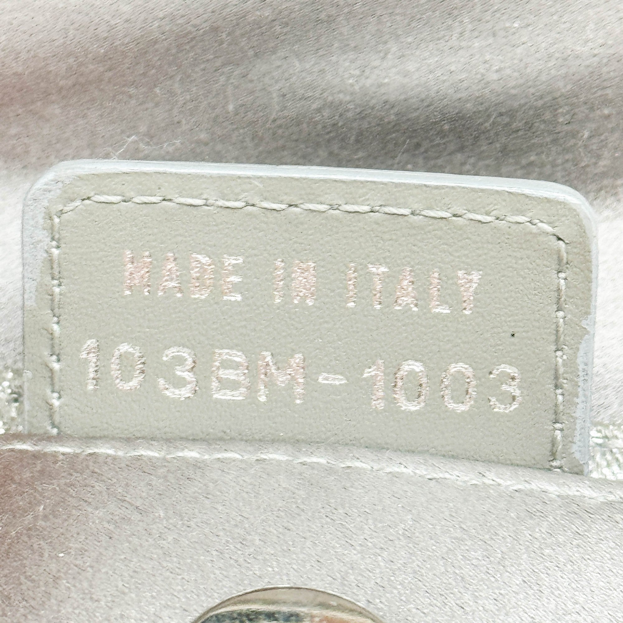 Silver Satin Two Way Bag