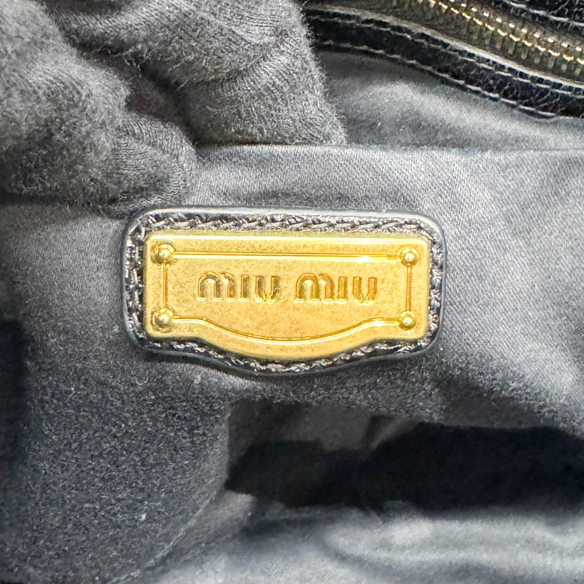 Vitello Black Leather Two Way Bag