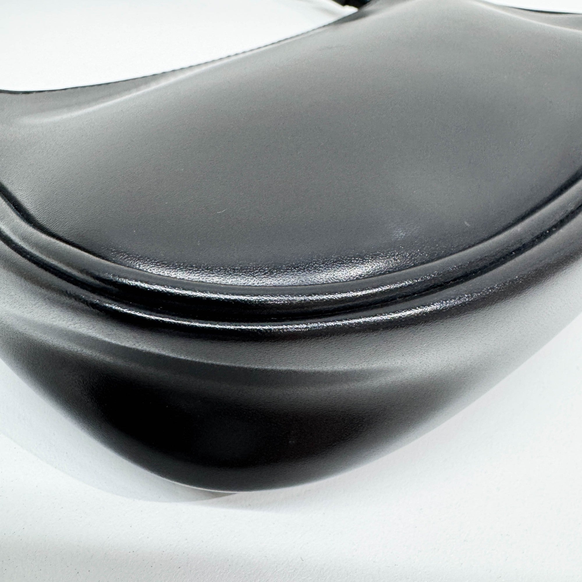 Black Leather Shoulder Bag