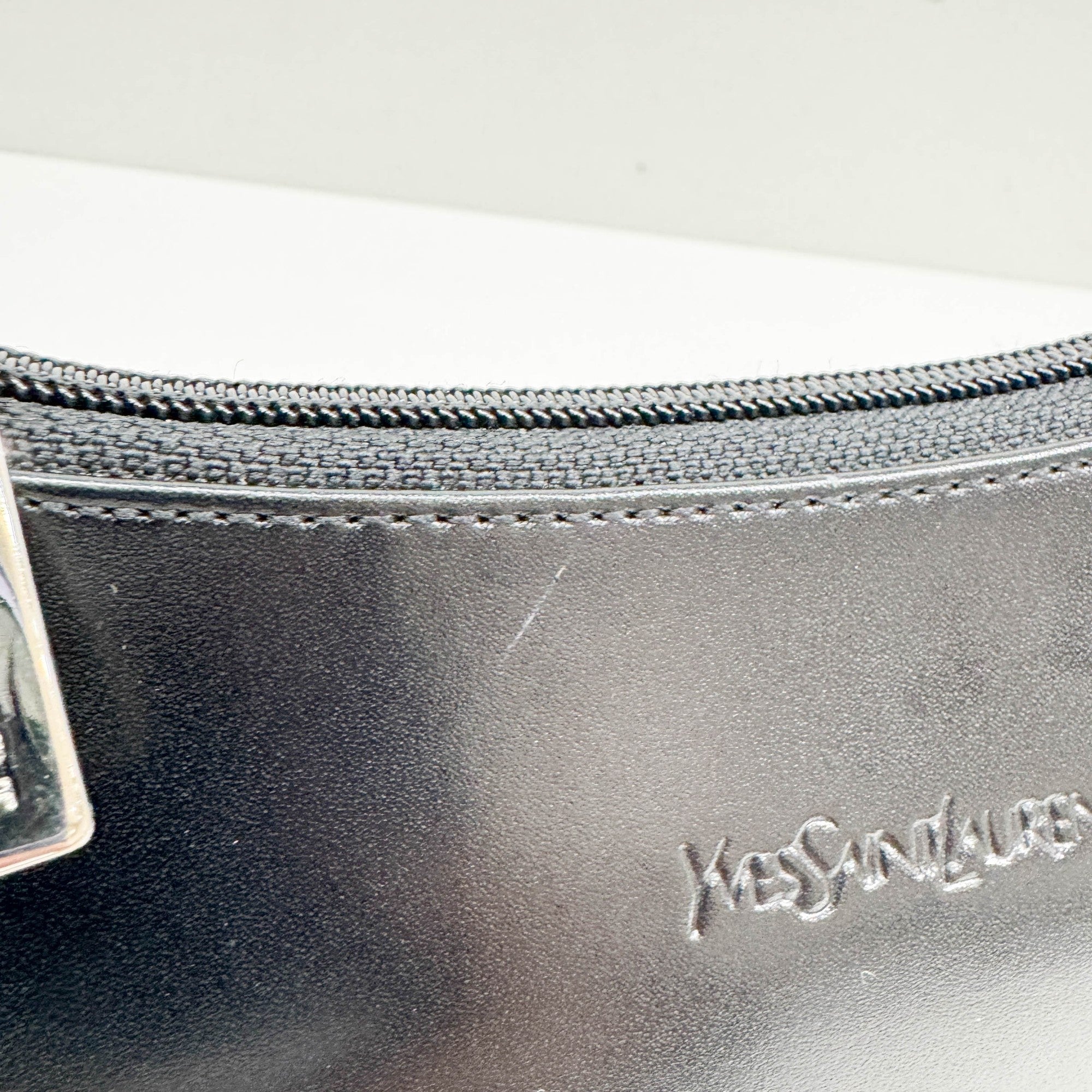 Black Leather Shoulder Bag