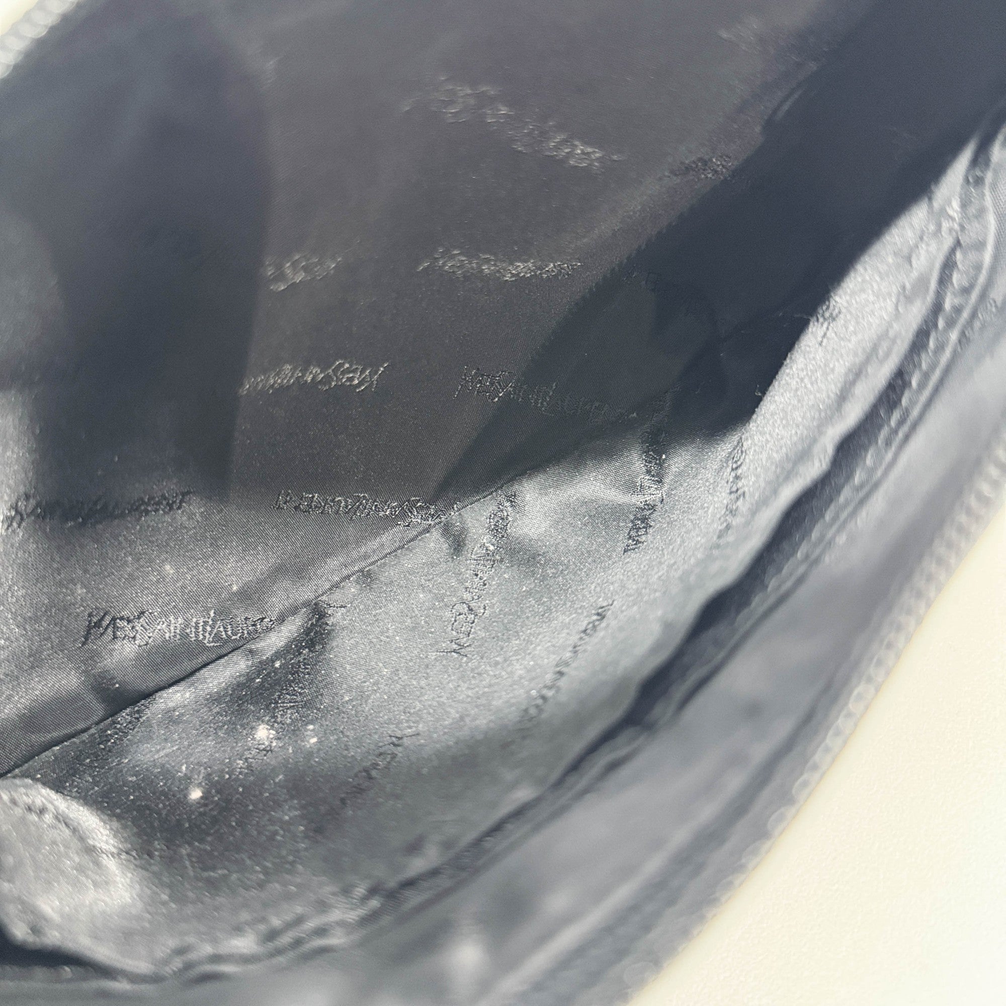 Black Leather Shoulder Bag