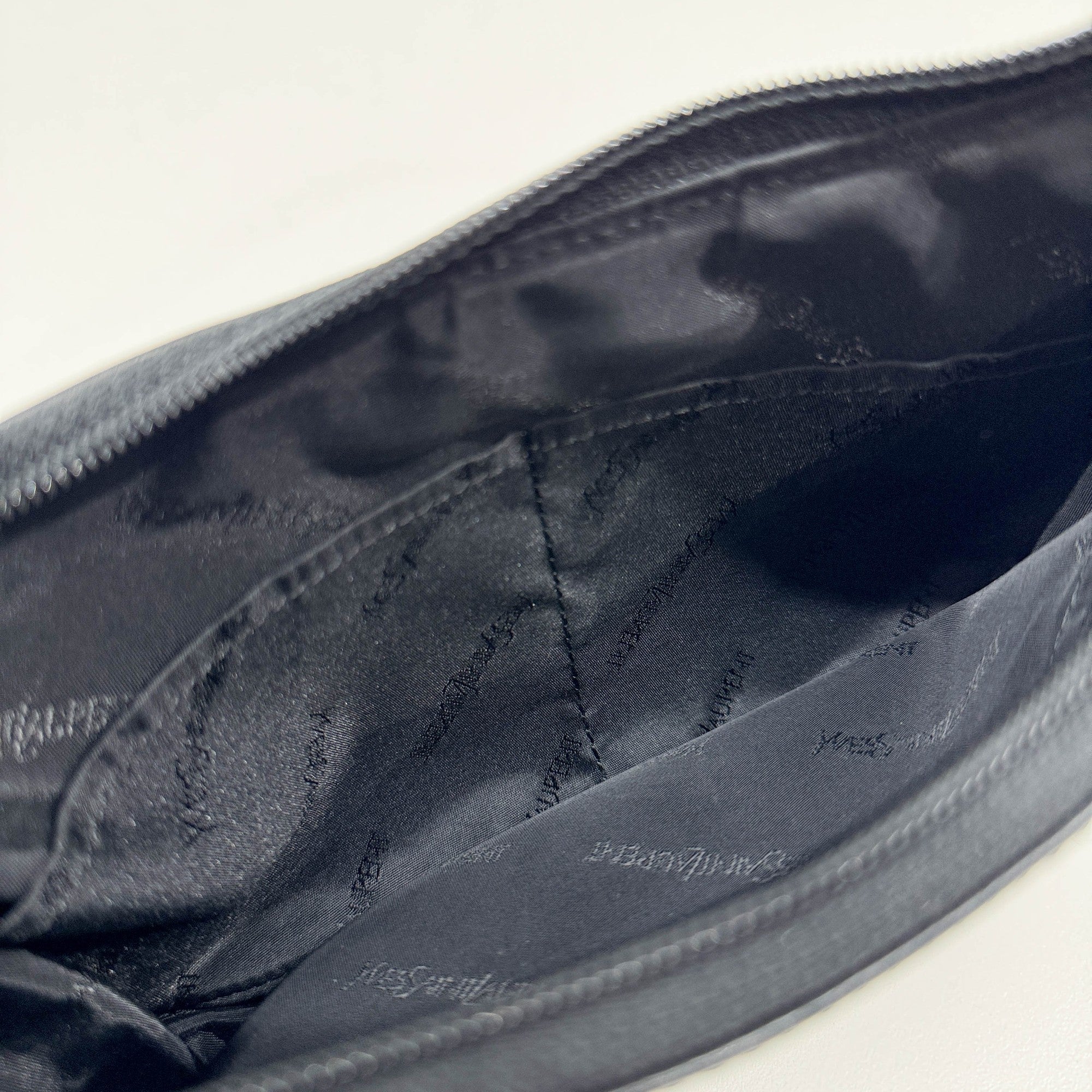 Black Leather Shoulder Bag