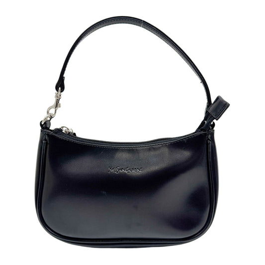 Black Leather Shoulder Bag