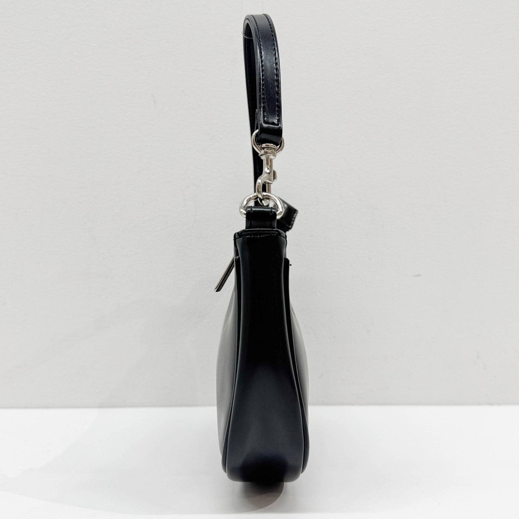 Black Leather Shoulder Bag