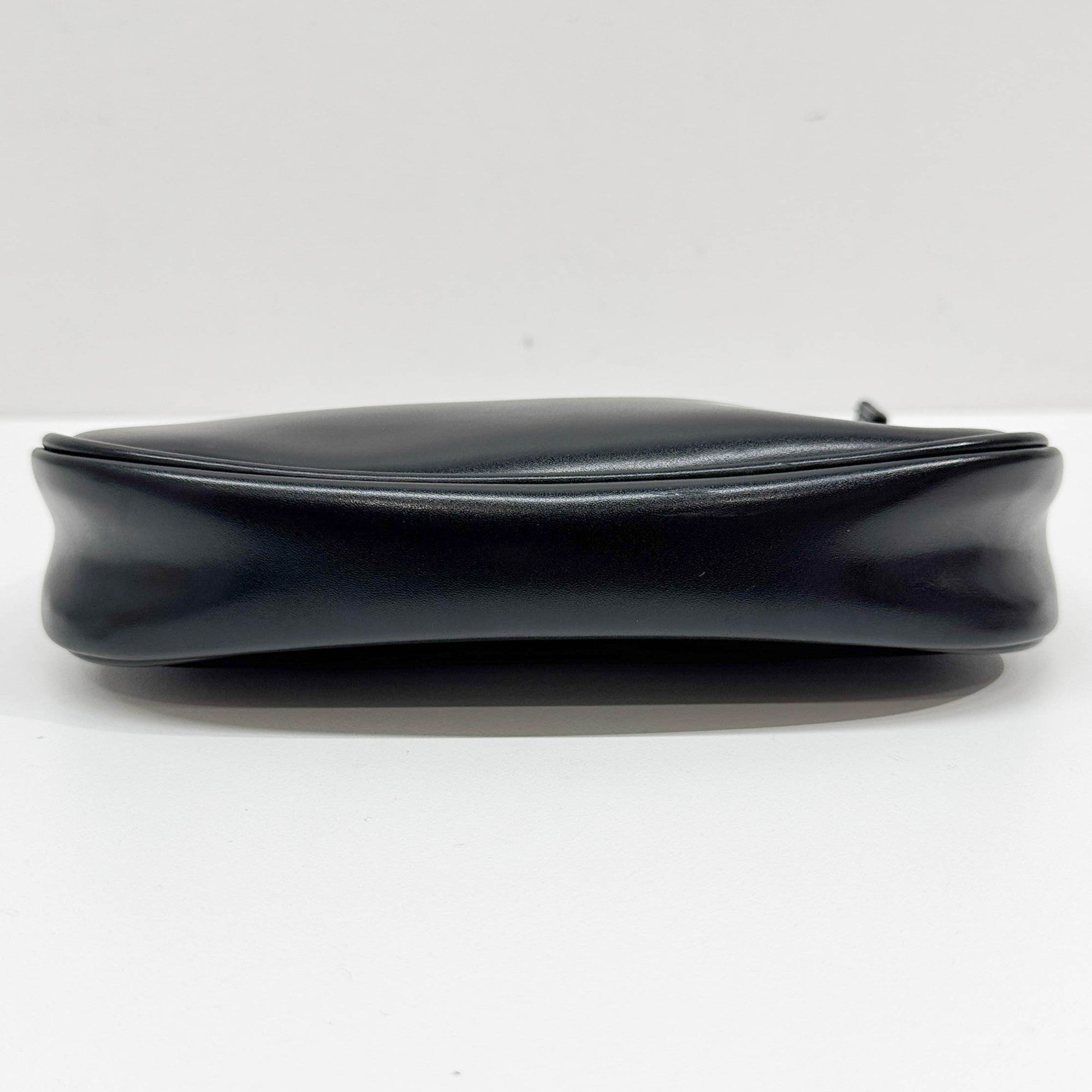 Black Leather Shoulder Bag