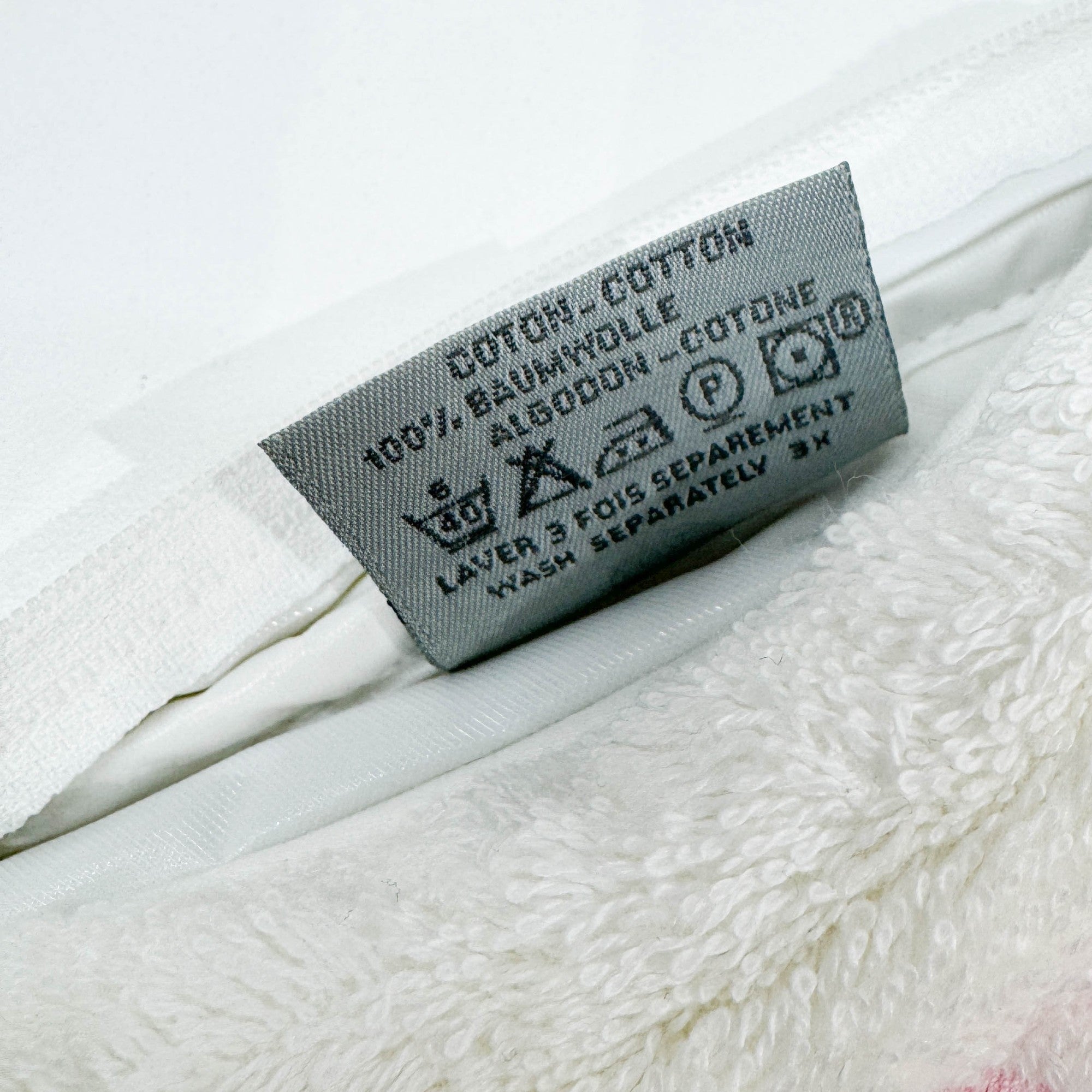 J'Adore Dior Terry Towel Hand Bag