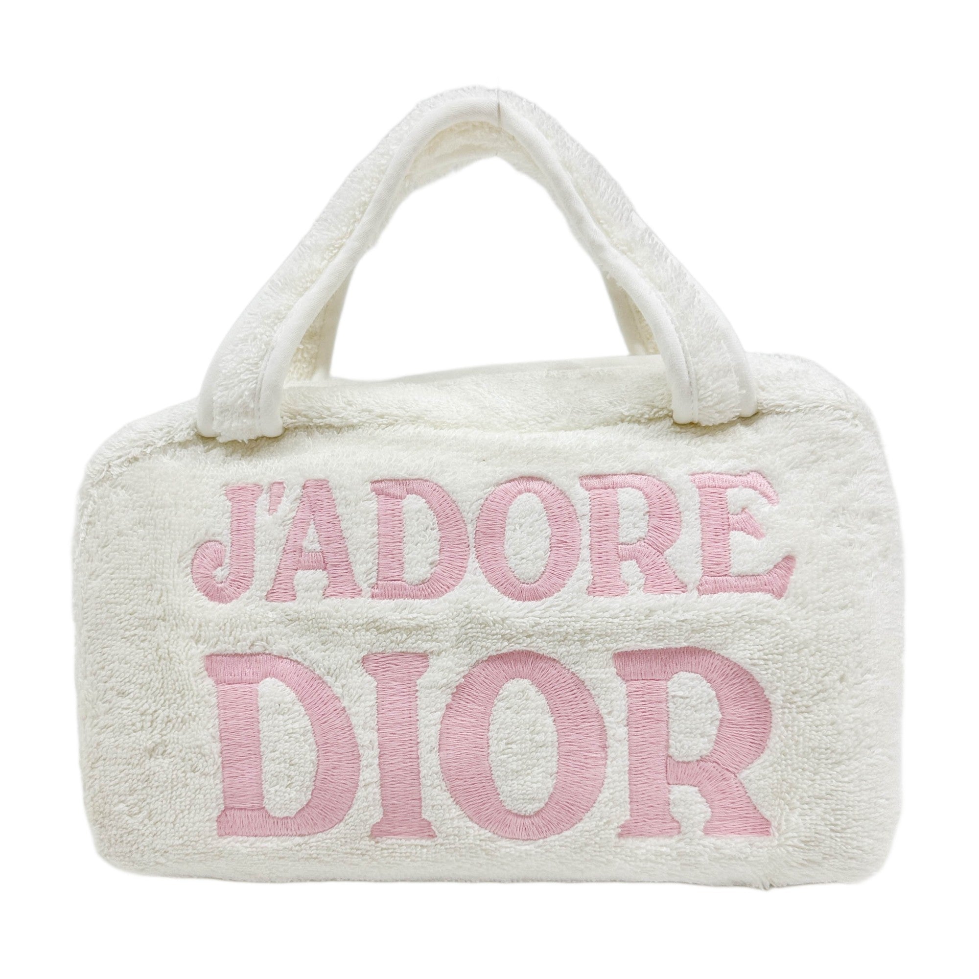 J'Adore Dior Terry Towel Hand Bag
