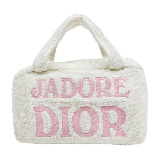 J'Adore Dior Terry Towel Hand Bag