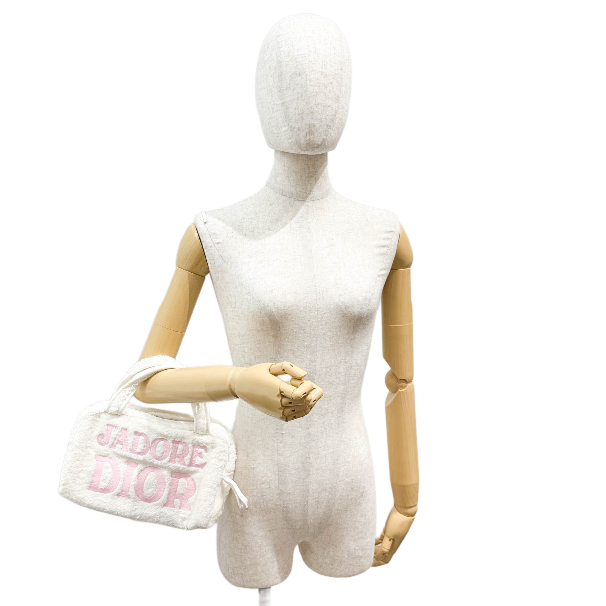 J'Adore Dior Terry Towel Hand Bag