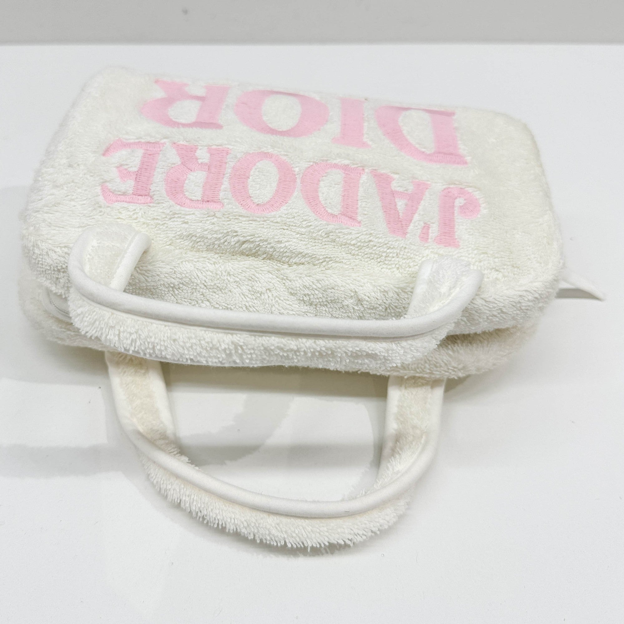 J'Adore Dior Terry Towel Hand Bag