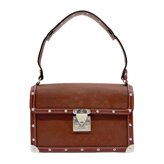 Suhali Sienna Brown Leather Shoulder Bag