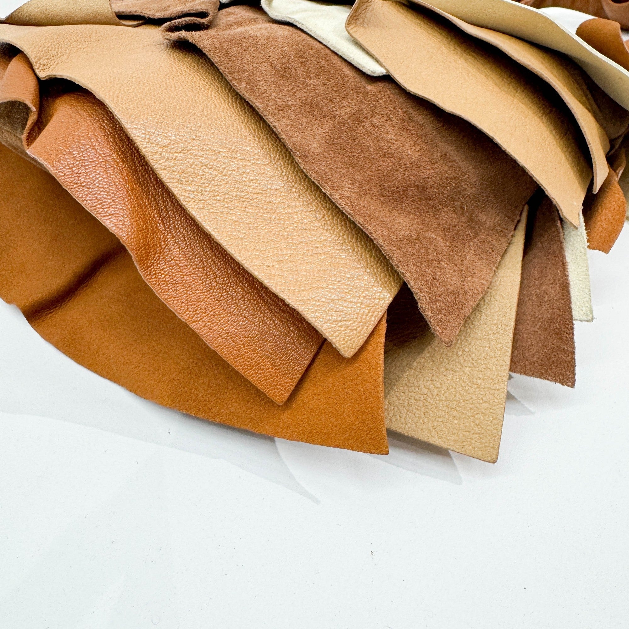 Saint Tropez Brown Leather & Suede Shoulder Bag