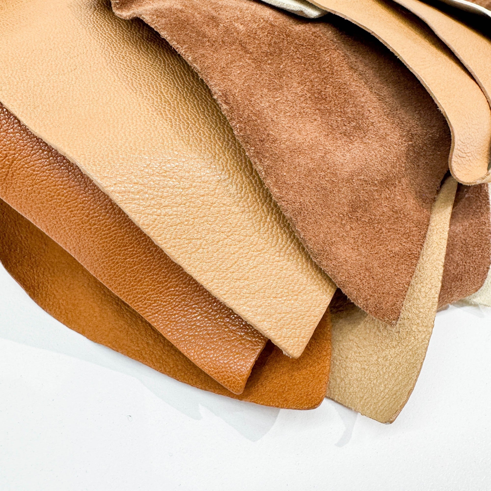 Saint Tropez Brown Leather & Suede Shoulder Bag