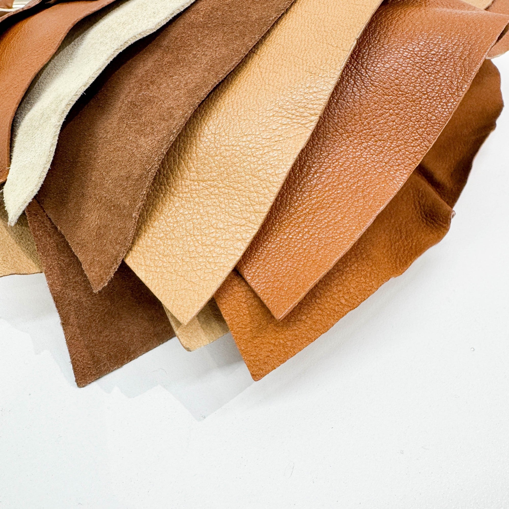 Saint Tropez Brown Leather & Suede Shoulder Bag