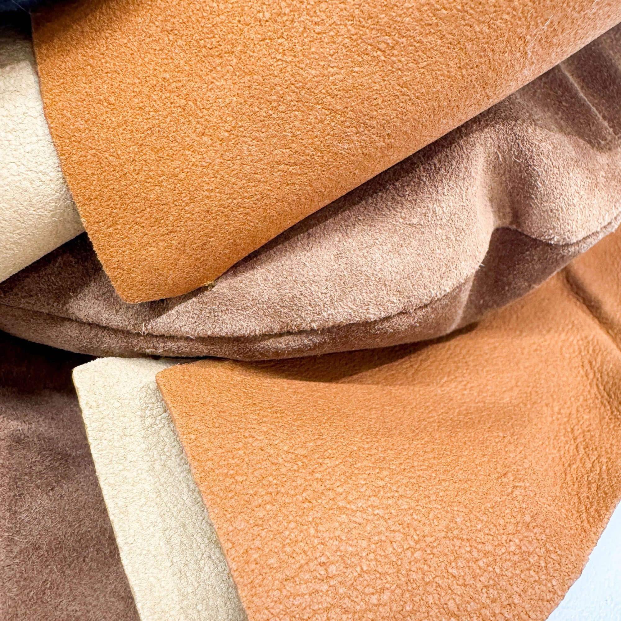 Saint Tropez Brown Leather & Suede Shoulder Bag