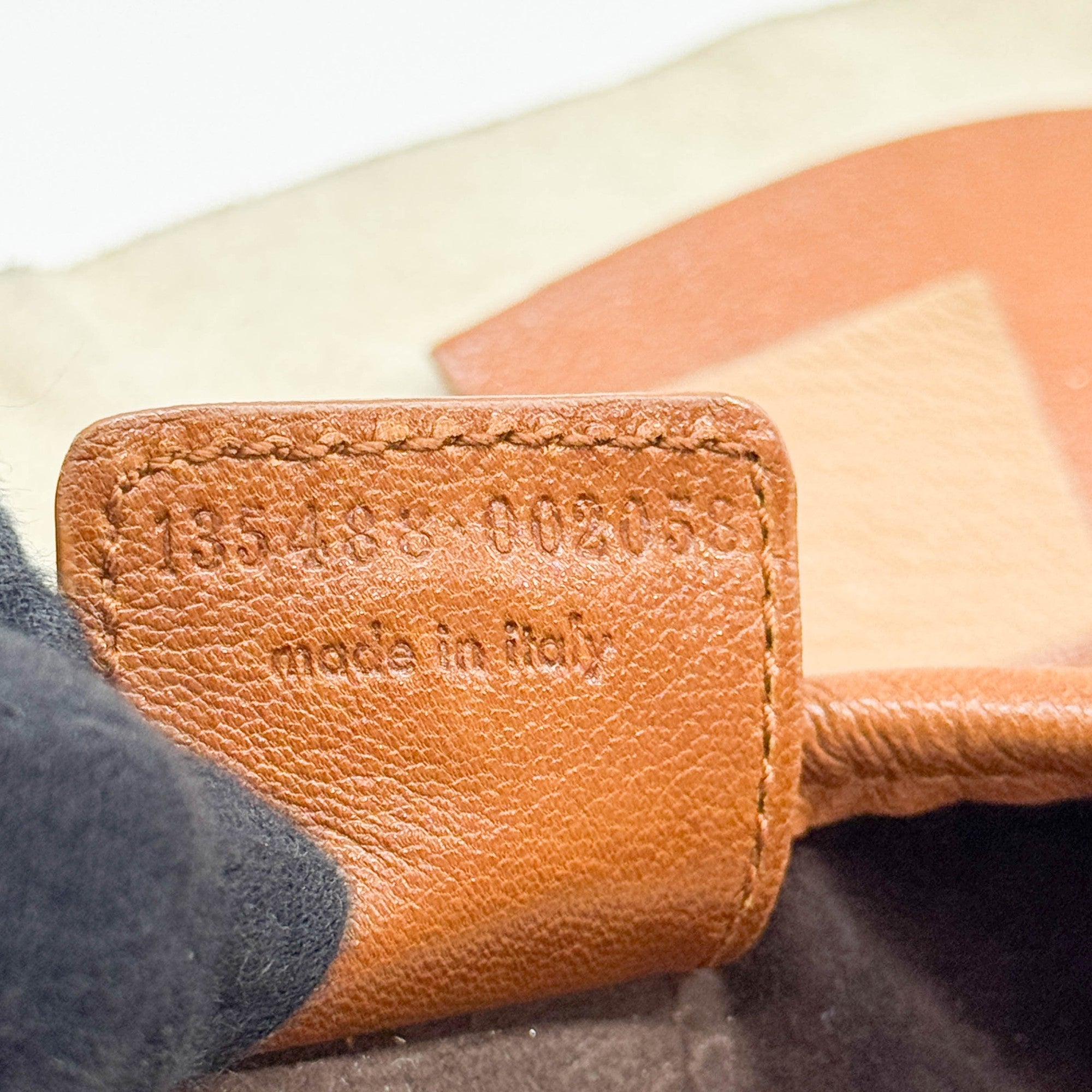 Saint Tropez Brown Leather & Suede Shoulder Bag