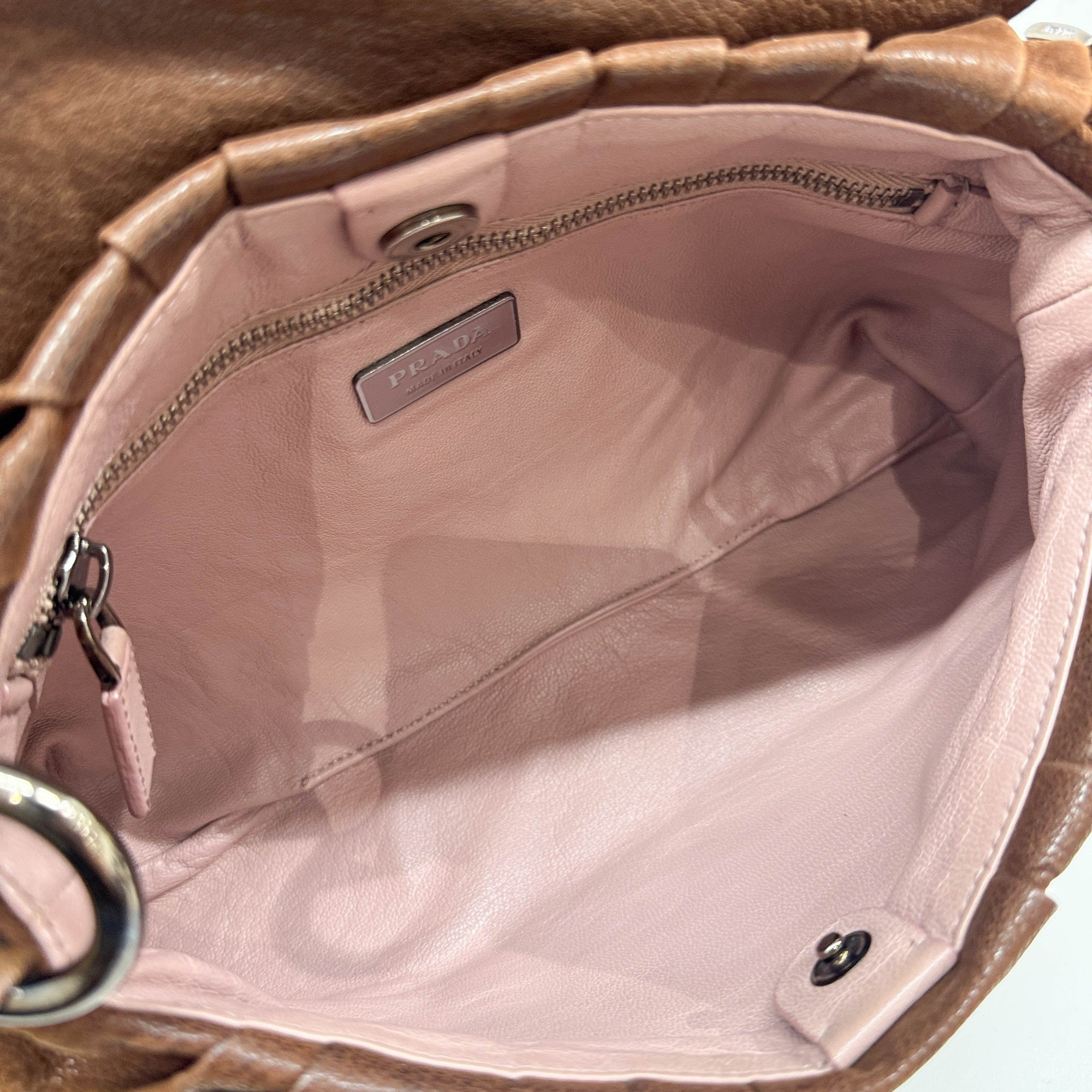 Skipper Brown Leather Shoulder Bag