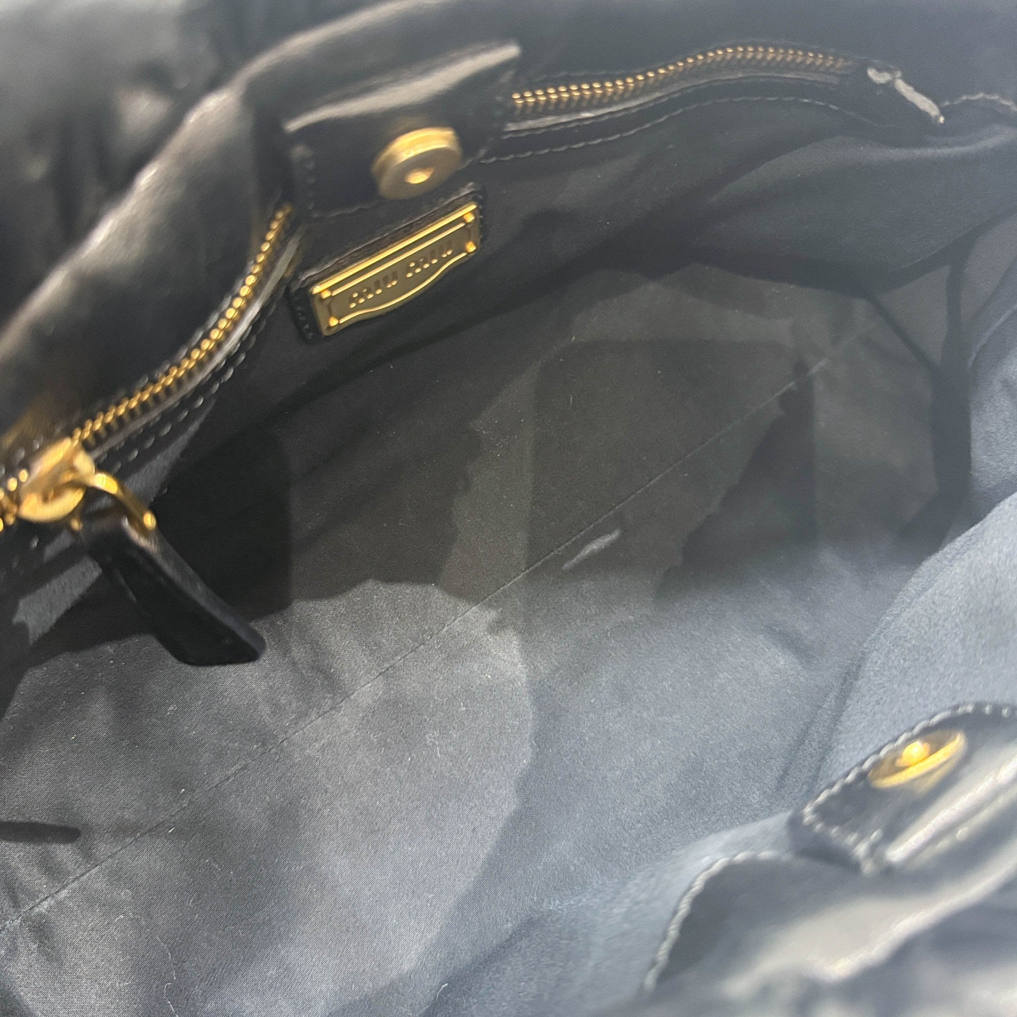 Vtello Black Leather Two Way Bag