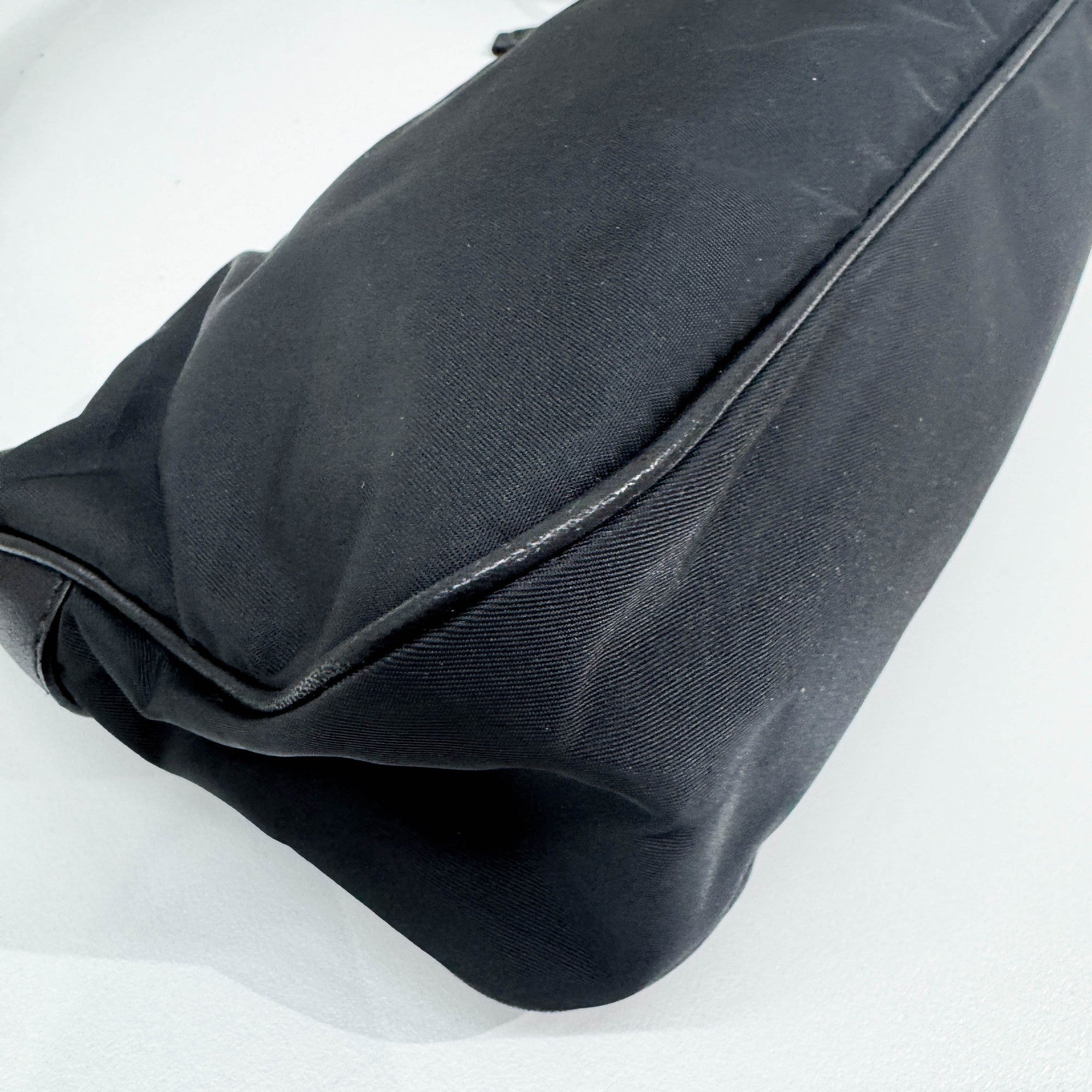 Black Nylon Shoulder Bag